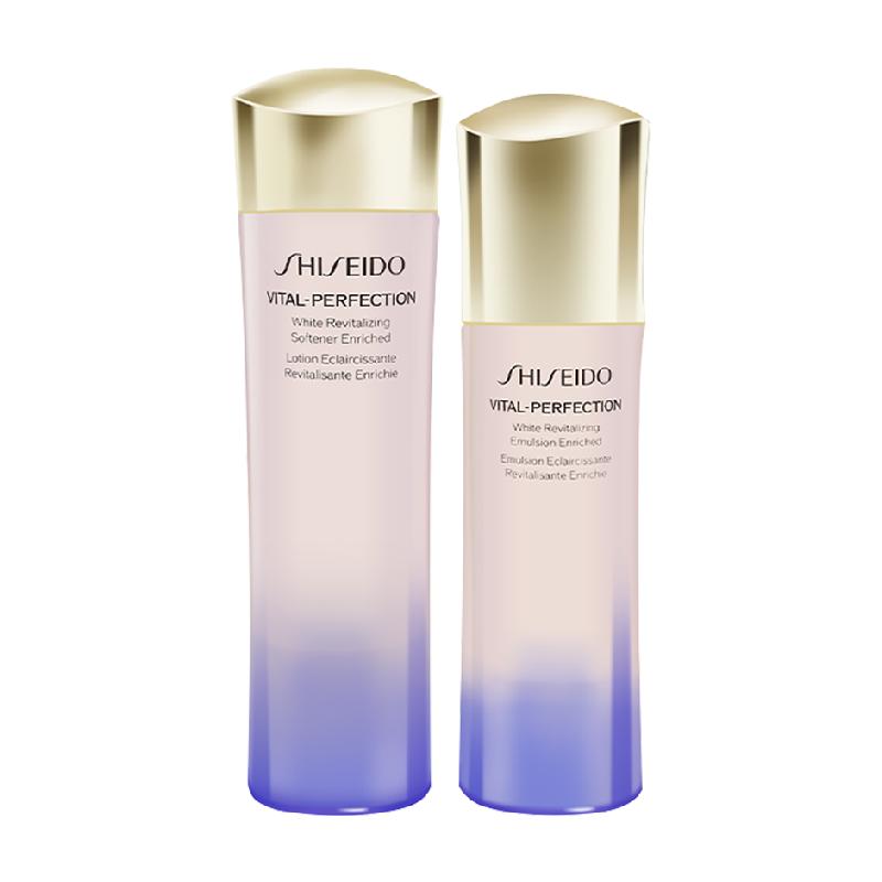 SHISEIDO 資生堂 悅薇智感緊顏亮膚水乳（滋潤型）75ml+50ml