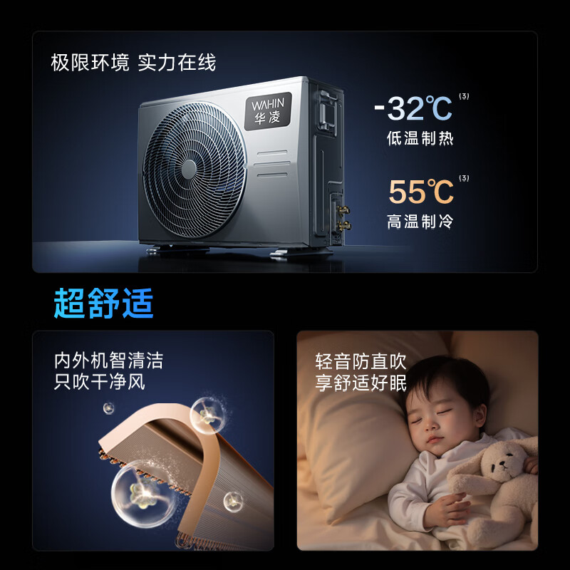 華凌 KFR-35GW/N8HL1Pro 新一級能效 壁掛式空調 1.5匹