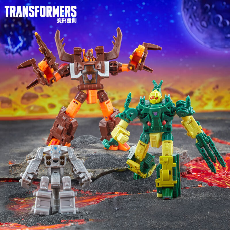 孩之寶 Hasbro 變形金剛（TRANSFORMERS）末日毀滅者 屠夫彈幕套裝 G0201