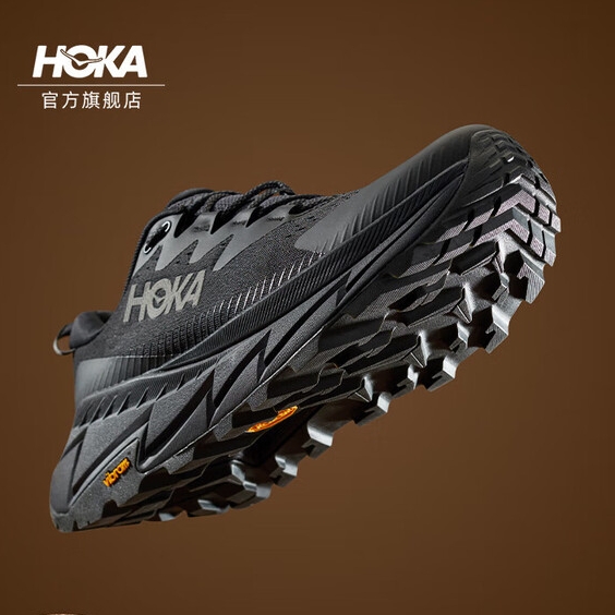京東PLUS：HOKA ONE ONE 女款天際線X徒步鞋SKYLINE-FLOAT X 黑色