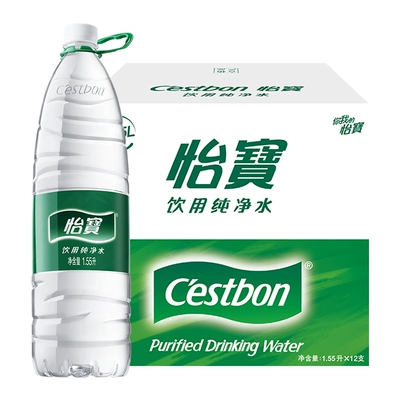 88VIP：怡寶 飲用純凈水 1.55L*12瓶箱裝