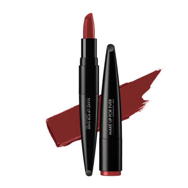 MAKE UP FOR EVER 絕色大師柔光唇膏 #320VIRTUOUS GOJI臟臟南瓜 3.2g
