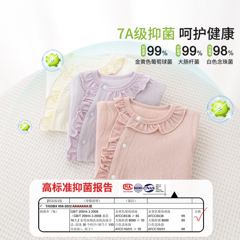 88VIP會員：童戀初心 嬰兒連體衣春秋2025新款女寶寶衣服外出春裝新生幼兒哈衣爬服洋氣