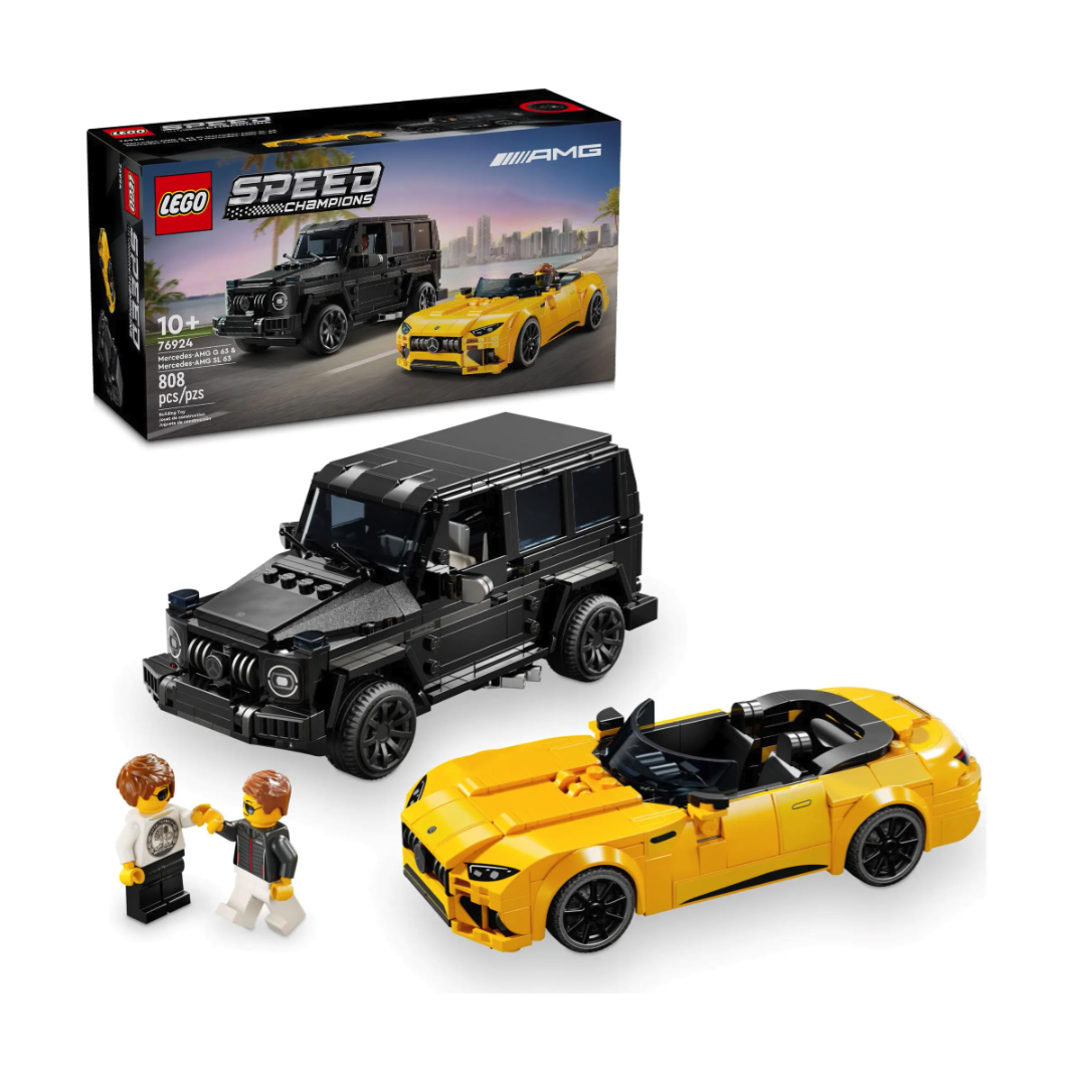 百億補貼：樂高 LEGO 超級賽車系列 76924 Mercedes-AMG G 63 與 Mercedes-AMG SL 63