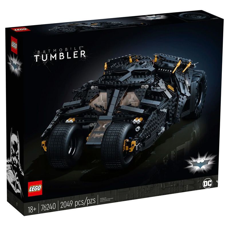 百億補貼：LEGO 樂高 積木超級英雄76240暗黑騎士DC蝙蝠戰車