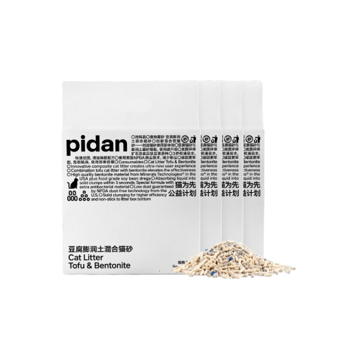 15點開始：pidan 豆腐膨潤土混合貓砂 2.4kg