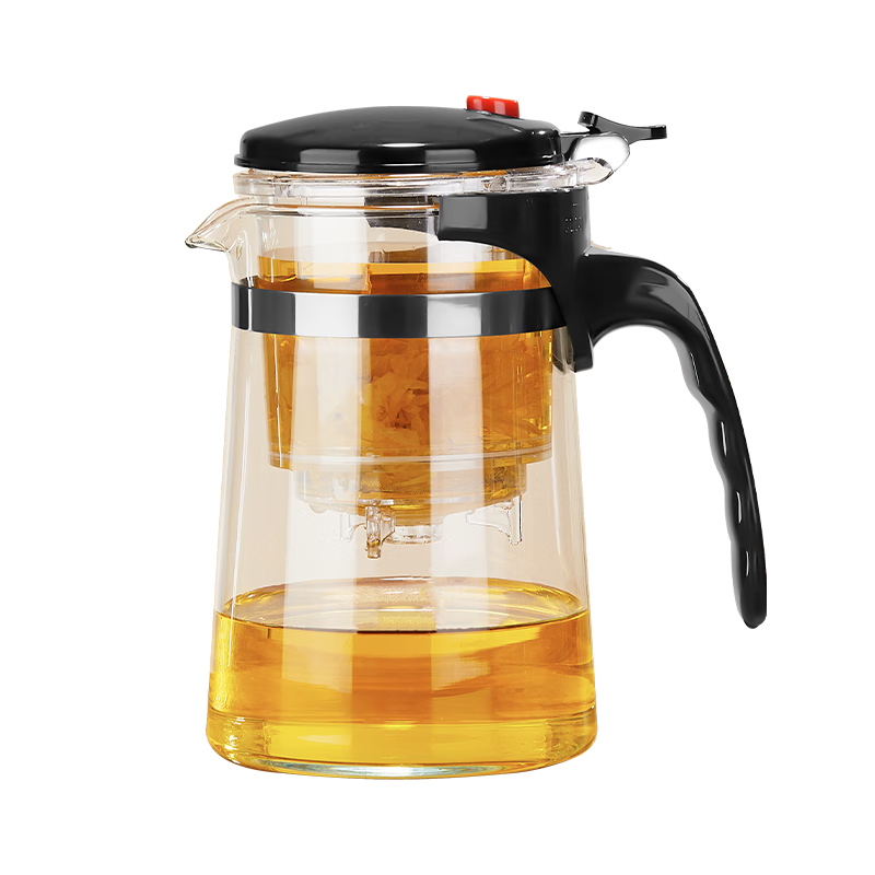 PLUS會員: 八千行 泡茶壺飄逸杯茶水分離玻璃茶具懶人泡茶神器小沏茶壺單人一鍵過濾
