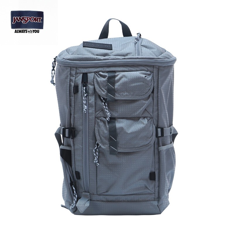 JANSPORT 雙肩包 淺灰（微瑕）