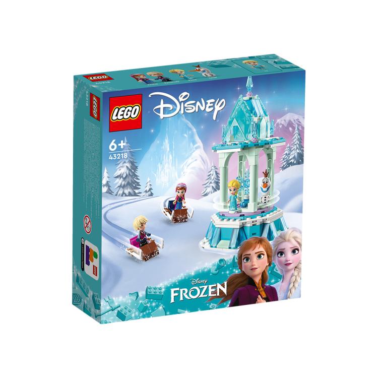 LEGO 樂高 冰雪奇緣系列 43218 安娜和艾莎的旋轉宮殿