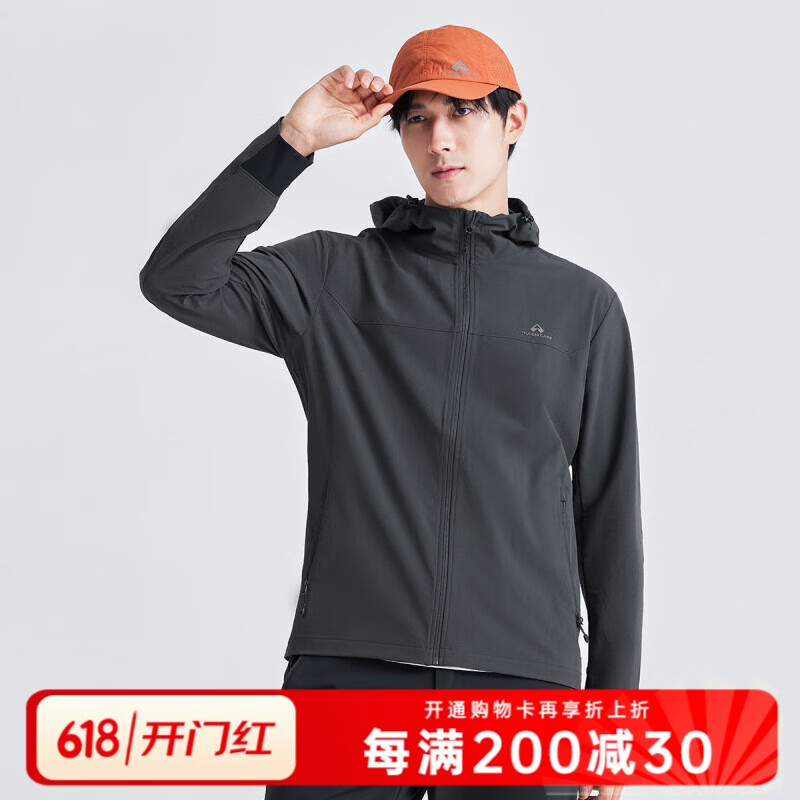 拓路者 海豹軟殼衣男秋冬保暖防水防風夾克戶外透氣登山外套