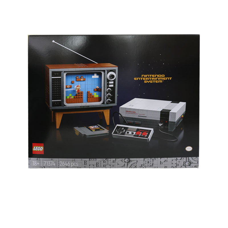 LEGO 樂高 71374超級馬里奧任天堂NES紅白機積木玩具禮物
