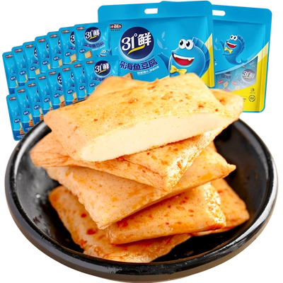 鹽津鋪子深海蛋白魚豆腐多口味