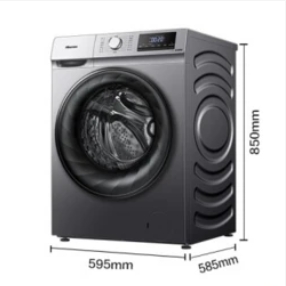 Hisense 海信 HG12NE1滾筒洗衣機(jī)全自動(dòng) 12公斤超大容量 585mm超薄嵌入活水洗科技