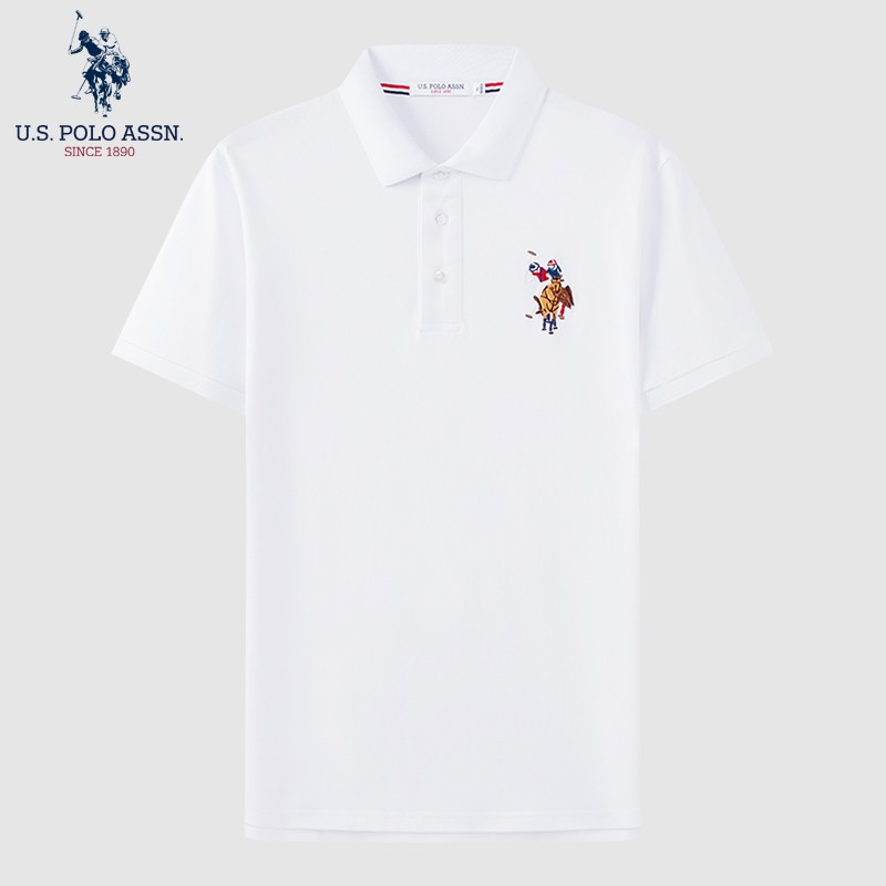 U.S. POLO ASSN. 美國馬球協(xié)會 U.S. POLO 美國馬球協(xié)會95%棉重磅polo衫