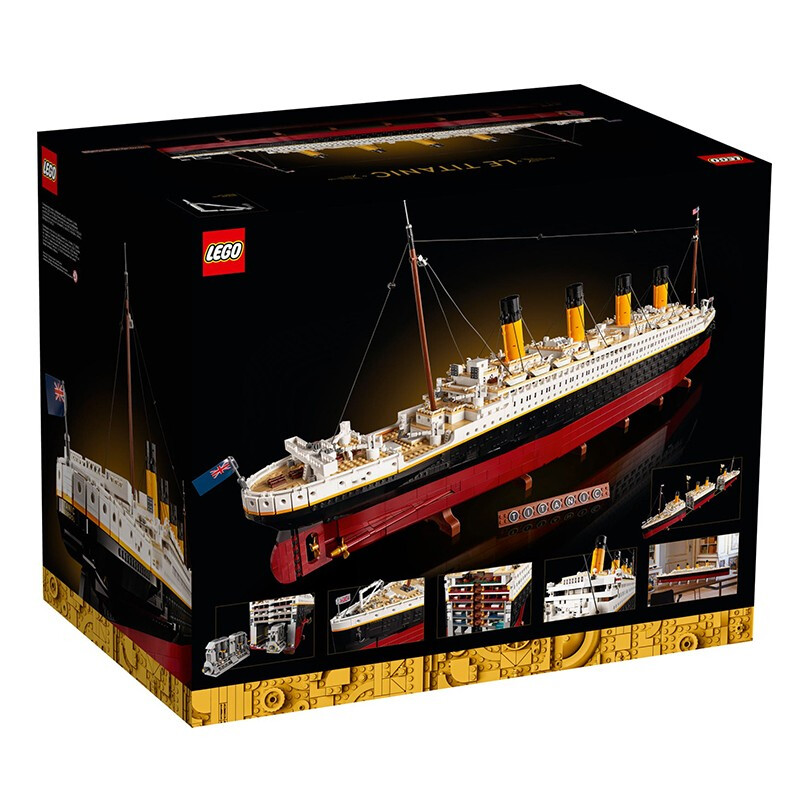 京東百億補貼：樂高 LEGO Creator創(chuàng)意百變高手系列 10294 泰坦尼克號