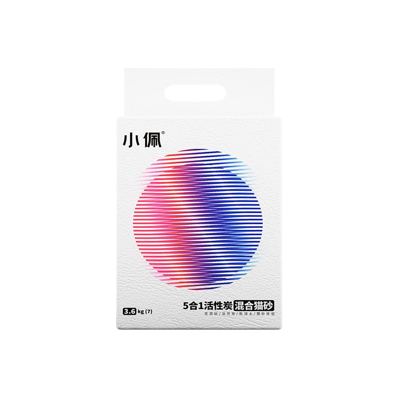 小佩 貓砂五合一混合貓砂豆腐砂3.6kg