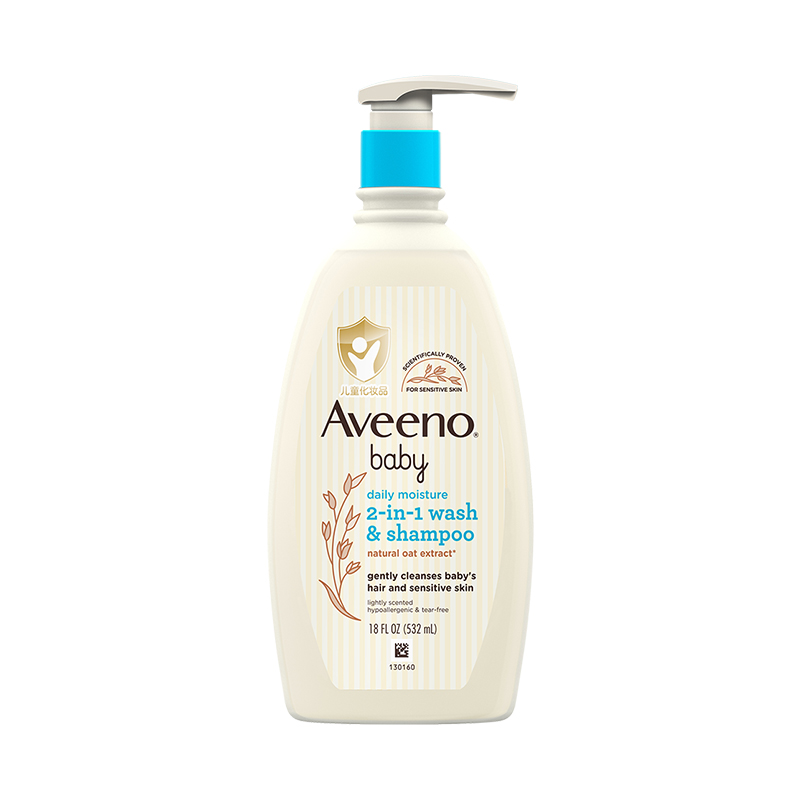 Aveeno 每日倍護系列 嬰幼兒洗發沐浴露 532ml