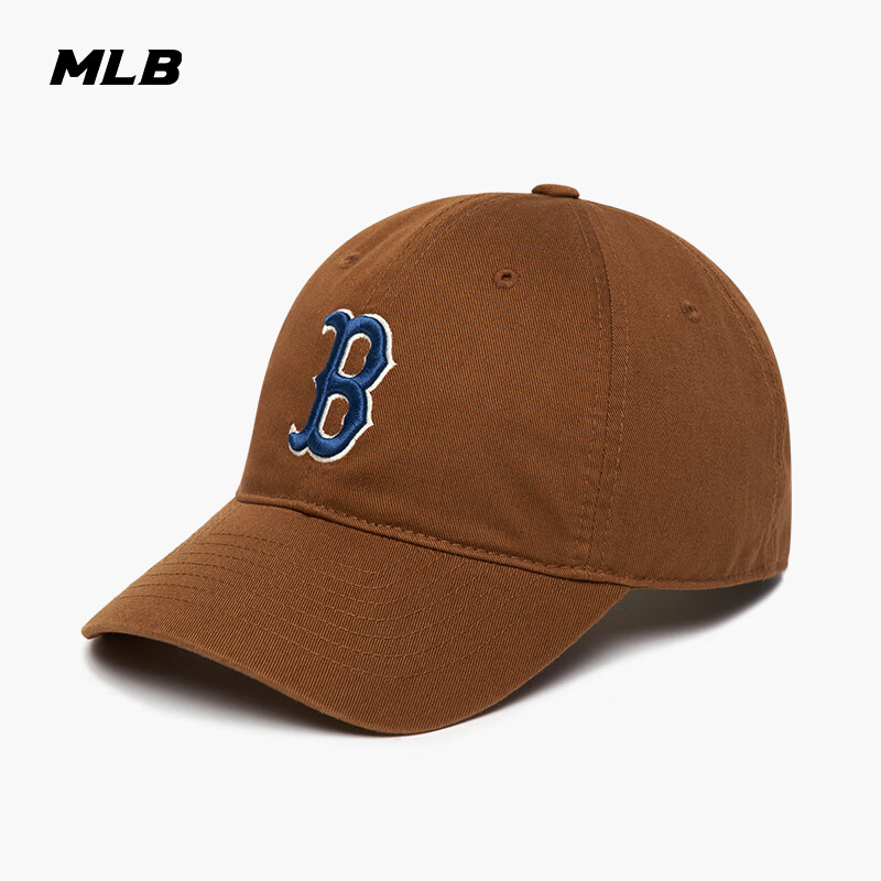 MLB 棒球帽遮陽帽四季大標軟頂休閑25 3ACP6601N-43BRD-F
