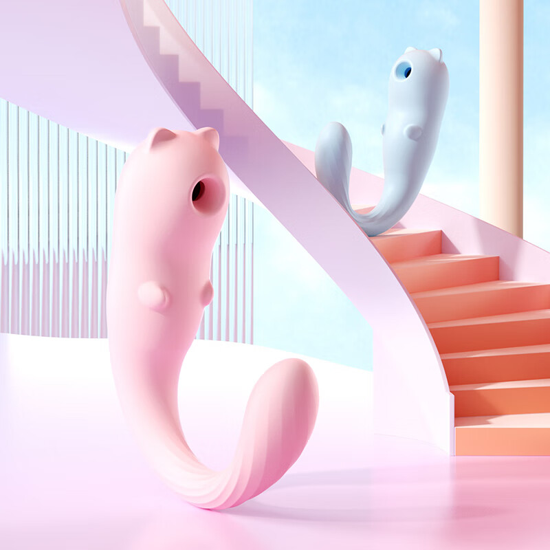 謎姬 潮心熊 吮吸震動棒