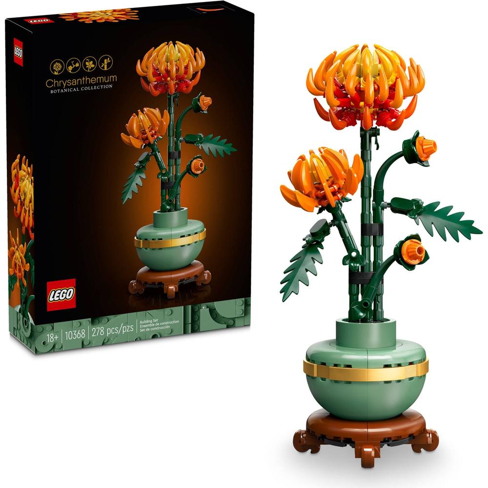 樂高 LEGO 植花系列 10368 黃金菊