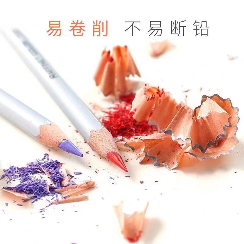 西歐5彩色鉛筆單支單色散裝黑紅藍黃綠色兒童手繪彩鉛單只補色繪畫彩筆