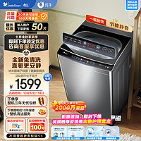 小天鵝 波輪洗衣機(jī)全自動(dòng) 直驅(qū)變頻 10公斤大容量 免清洗不臟桶 銀離子除菌 TB100V63WDAB