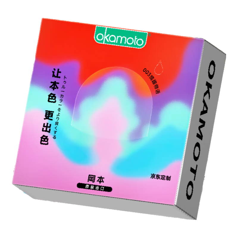 Okamoto 岡本 003 超薄玻尿酸 四合一 安全套 16只 單盒裝