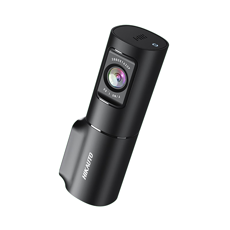 PLUS會員: HIKVISION 海康威視行 車記錄儀D6 3k超清星光夜視 語音聲控4G遠程查看大廣角
