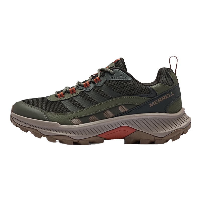 plus會員： MERRELL 邁樂 戶外運動男款越野跑鞋SPEED STRIKE 2輕量耐磨登山徒步鞋
