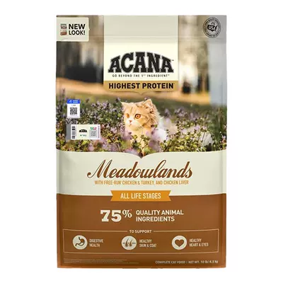 618：ACANA 愛肯拿 牧場盛宴系列 無谷雞肉全階段貓糧 美版4.5kg