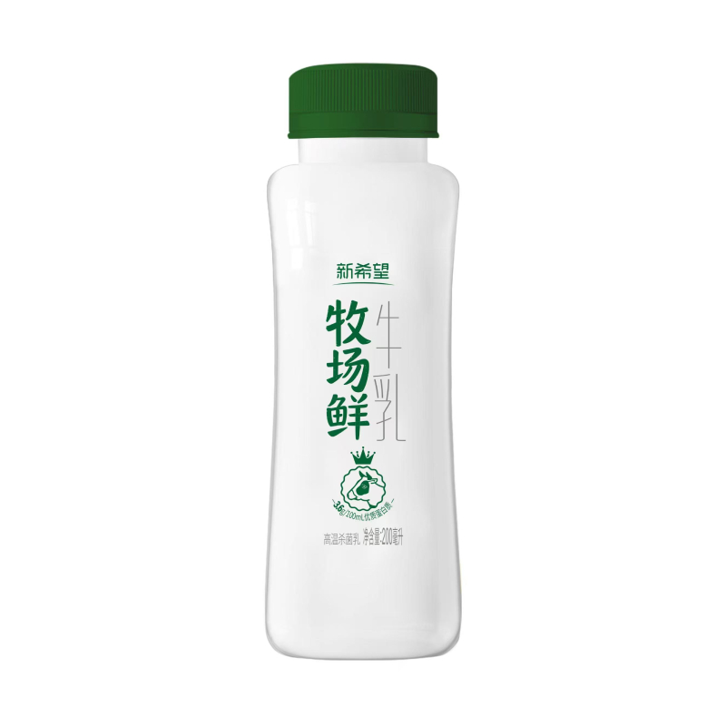 新希望 牧場鮮牛乳 200ml*7瓶