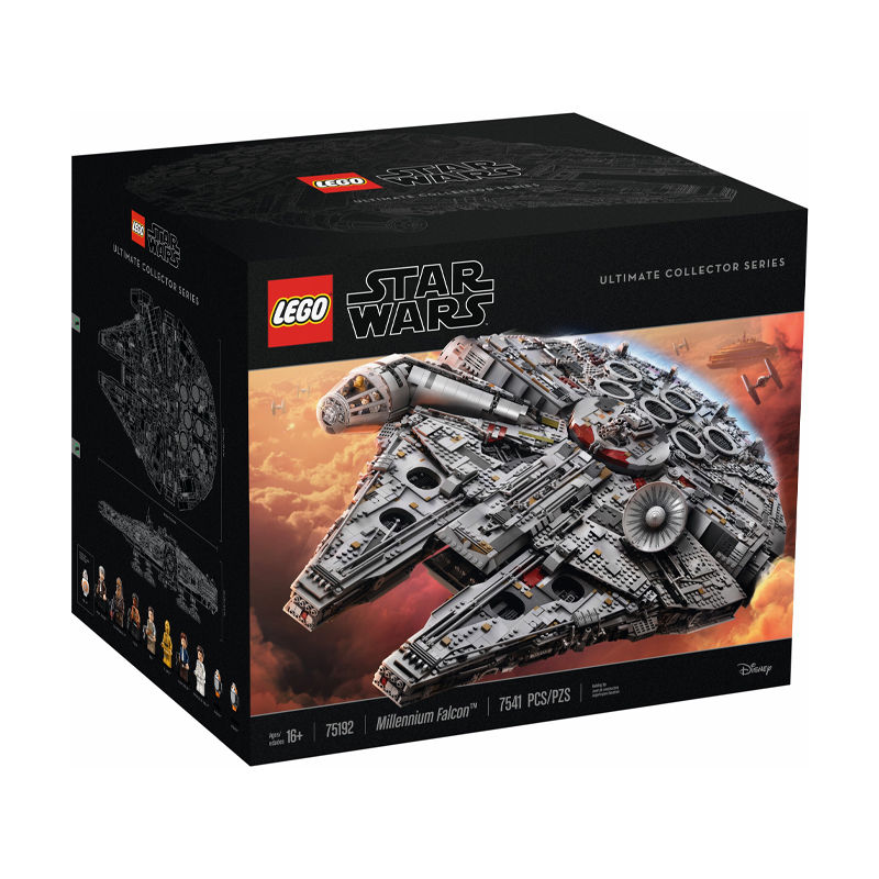 百億補(bǔ)貼：LEGO 樂高 75192 星球大戰(zhàn)粉絲收藏系列 豪華千年隼 拼搭積木玩具