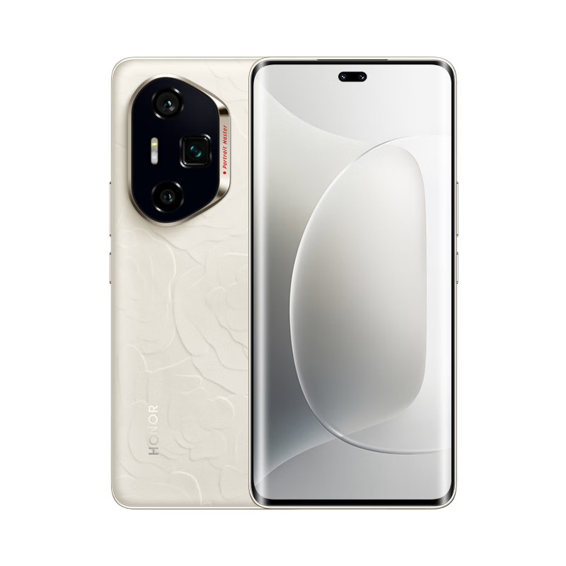 政府補(bǔ)貼：HONOR 榮耀 300Ultra 手機(jī) 山茶白 12+512G