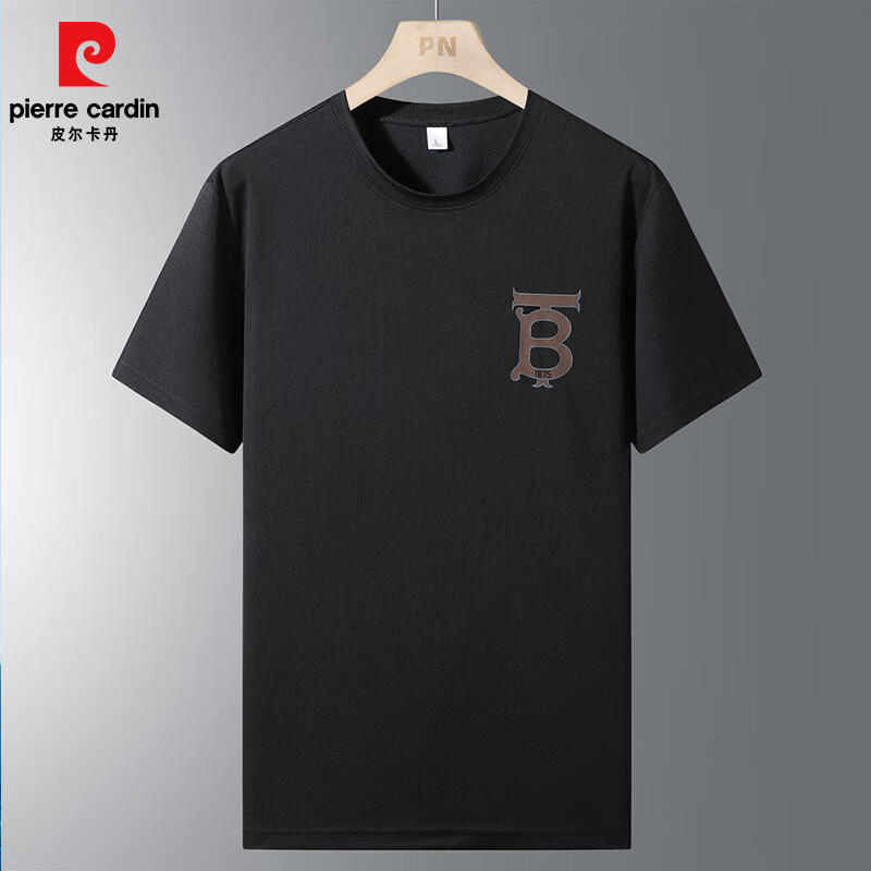 pierre cardin 皮爾·卡丹 特價清倉！男士圓領速干短袖T恤