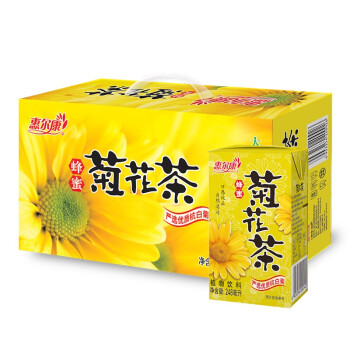 惠爾康 菊花茶茶飲料蜂蜜涼茶248ml*24盒