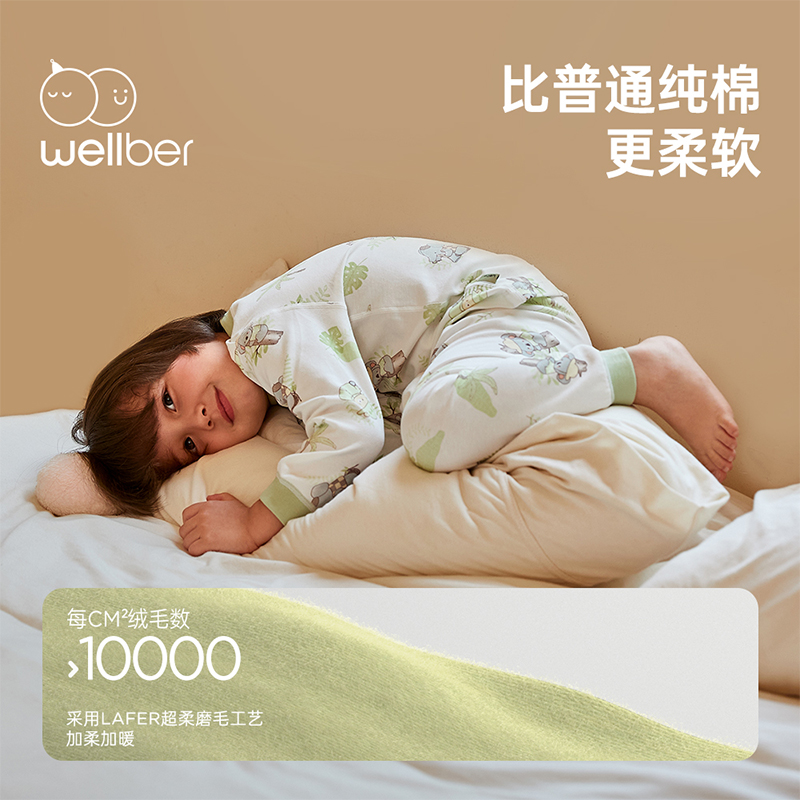 88VIP會員：Wellber 威爾貝魯 兒童保暖內(nèi)衣套裝