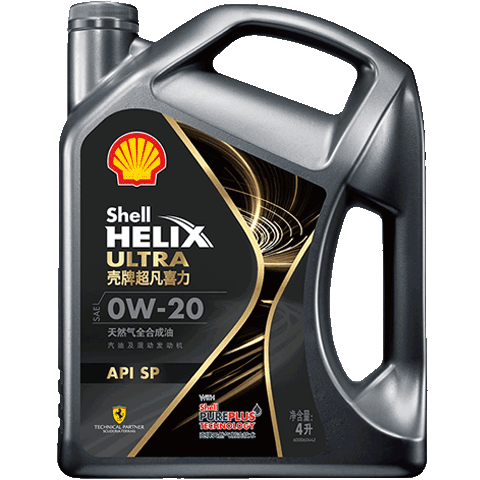 再降價、PLUS會員：殼牌（Shell）全合成汽機油0w-20(0w20) API SP級 4L 都市光影版灰殼