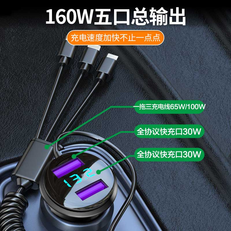 Newsmy 紐曼 SX311 車載充電器 160W