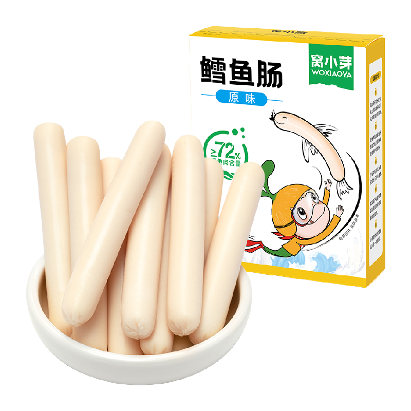 窩小芽 原味鱈魚腸24根
