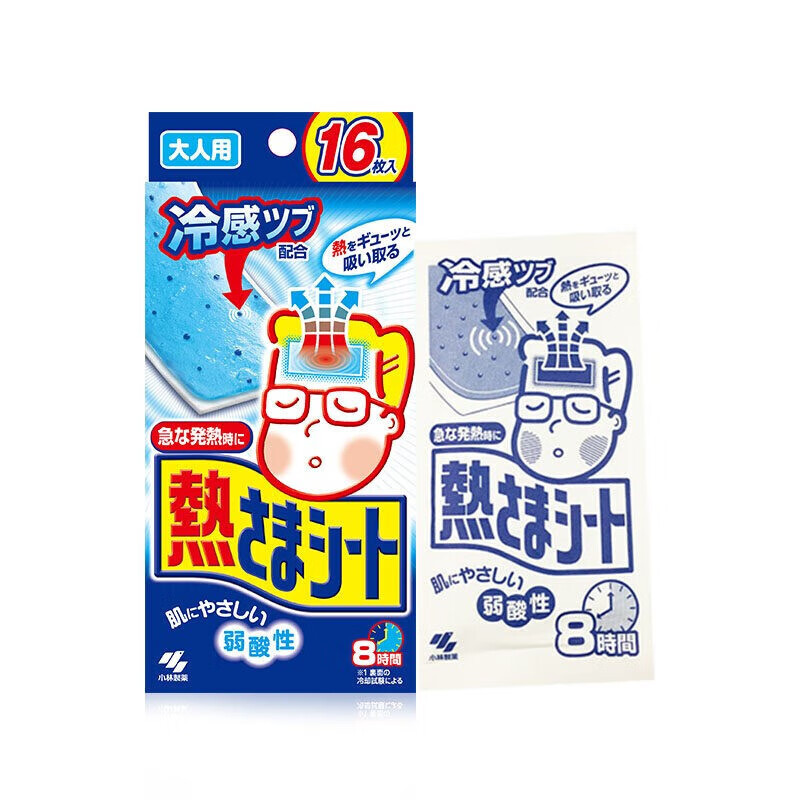 KOBAYASHI 小林制藥 醫用退燒貼 16片