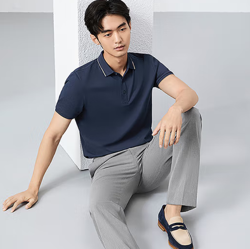 7A級抗菌！SEVEN 柒牌 2025年夏季 男士7A抗菌防螨短袖POLO衫