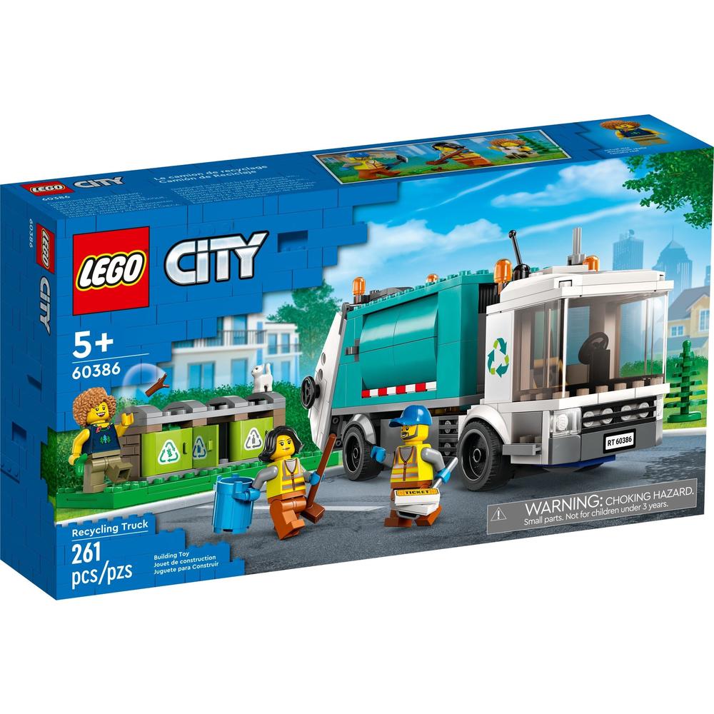 88VIP會員：LEGO 樂高 City城市系列 60386 環衛垃圾車