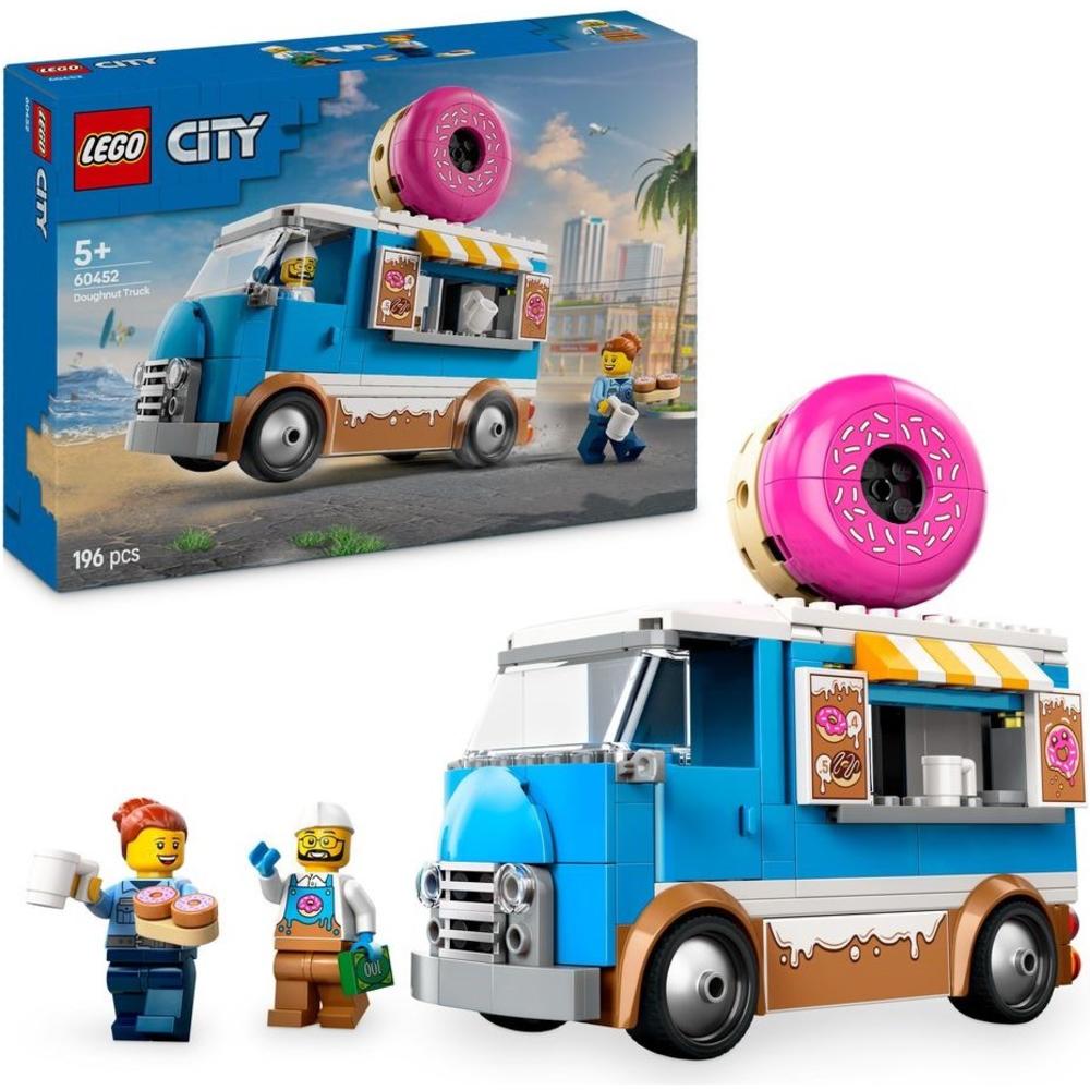 樂高 LEGO 城市系列 60452 甜甜圈餐車