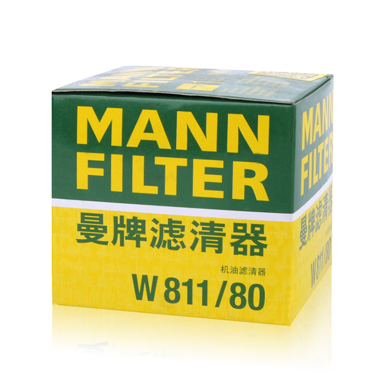 88VIP會員：曼 牌 W811/80 機油濾芯 適用現代斯巴魯起亞三菱帝豪EC8