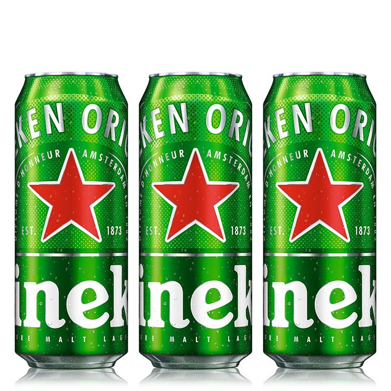 喜力 經典啤酒 500ml*3聽