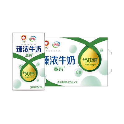88VIP：伊利 臻濃高鈣牛奶250ml*16盒