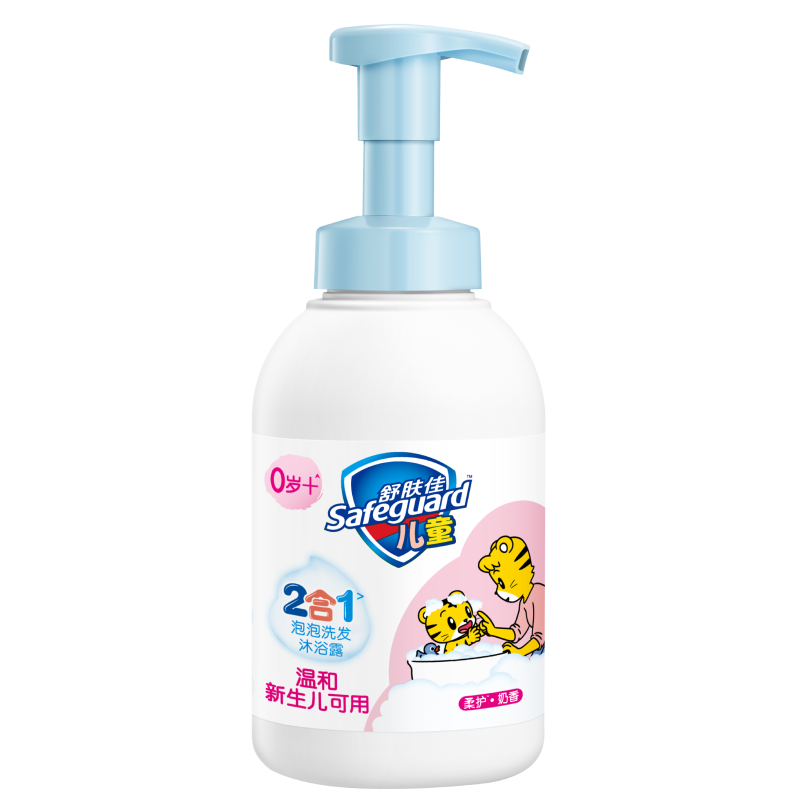 PLUS會員、需首購：Safeguard 舒膚佳 兒童洗發水沐浴露二合一 415g/瓶*3件
