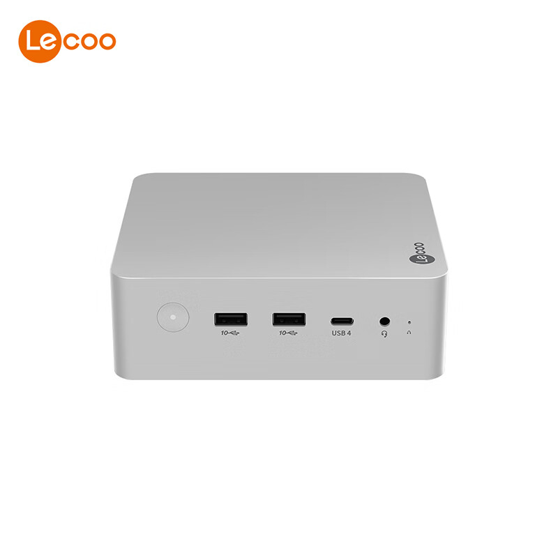 國家補貼：聯想 Lenovo 來酷MINI PRO主機商務迷你臺式機電腦(R7-8745H 16G 1TB SSD)水月銀
