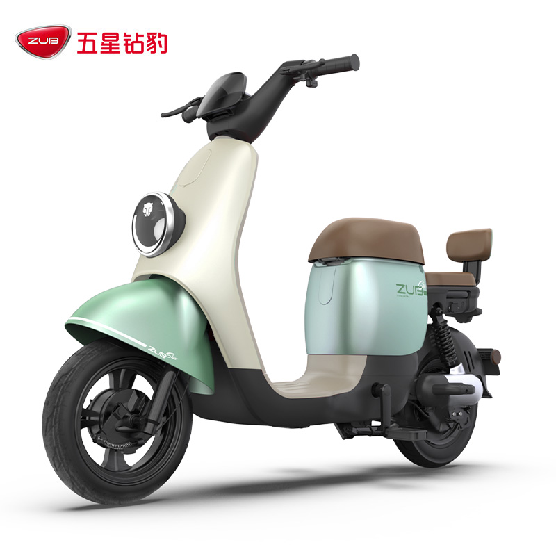 ZUB 五星鉆豹 新國標電動車48v24ah鋰電池女式輕便小型電瓶車長續(xù)航BX
