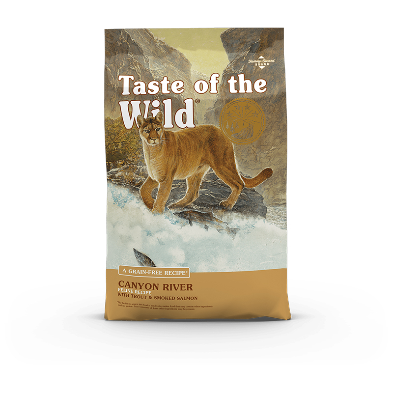 荒野盛宴 Taste of the Wild 無谷鱒魚煙熏三文魚成貓幼貓全貓糧2.27kg/袋